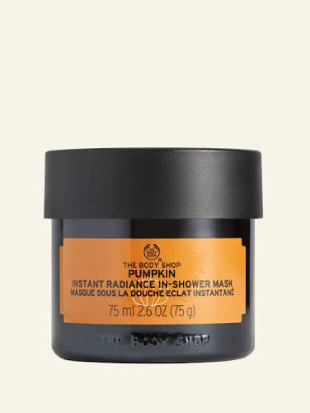 The Body Shop Pumpkin Instant Radiance In-Shower Mask — New